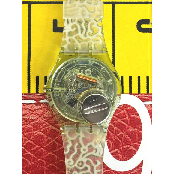 Swatch watch TAI SUN GG133 1995 Standard Gents New Old Stock - Picture 6 of 6